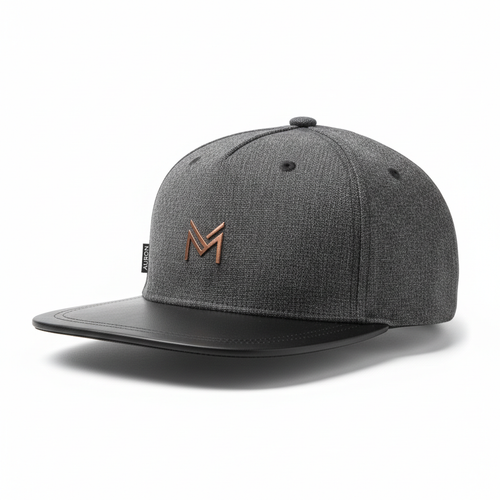 A stylish classic cap on a white background